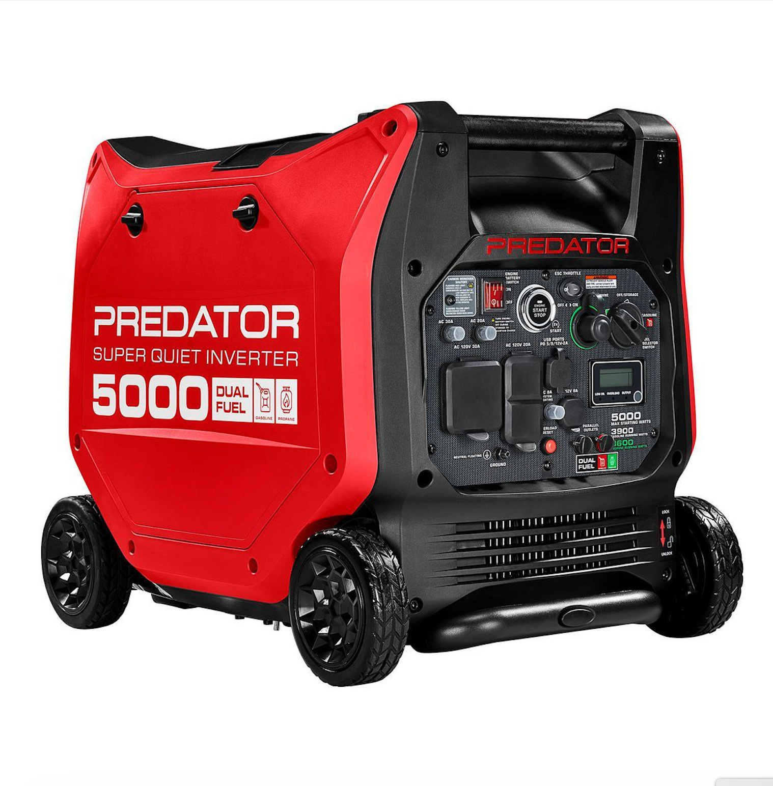 Capture-decran-2026-03-06-a-12.48.27.png Predator 5000 Watt Dual-Fuel Super Quiet Inverter Generator with Remote Start and CO Secure Technology - Image 1