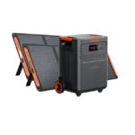Jackery HomePower 3600 Plus Portable Power Station with 2x 200W Solar Panels, 3600W AC Output, 3584Wh LFP Solar Generator, Expandable up to 21kWh, Essential Home Backup for Home Use, Emergencies, RV