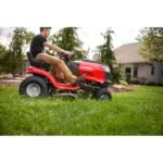Troy-Bilt Bronco 46″ Gas Riding Lawn Mower with 547cc Engine and AutoDrive Transmission 4.1 stars out of 151 reviews (4.1) | - Image 9