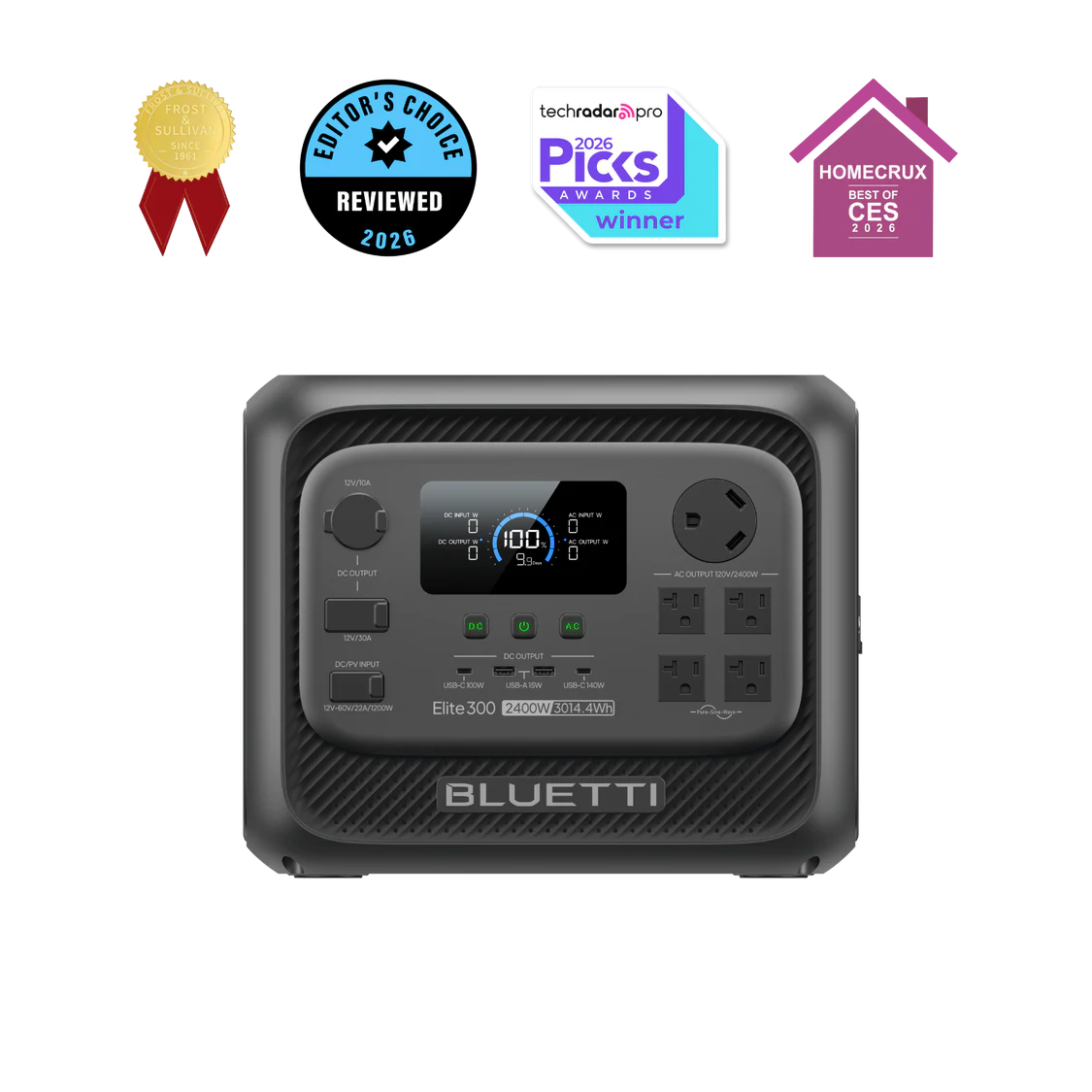 p32-i0.webp BLUETTI Elite 300 Portable Power Station | 3,014Wh, 2,400W - Image 1