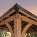 Backyard Discovery Cordova 14×10 Cedar Gazebo - Image 8