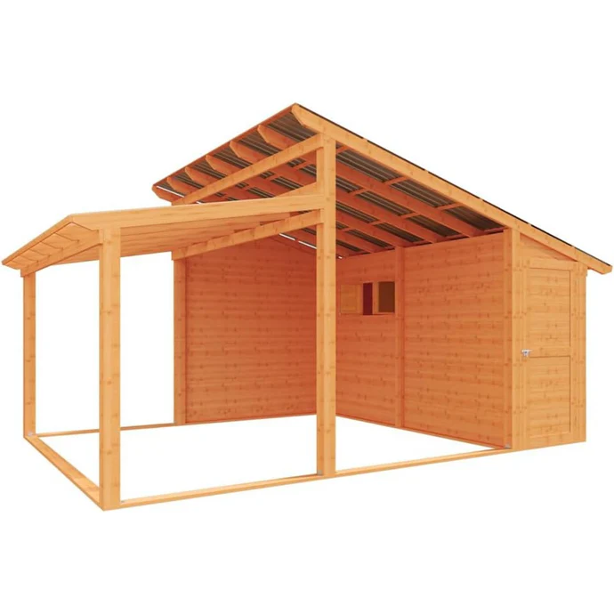 p44-i0.webp AECOJOY 20′ × 12.5′ Outdoor Wooden Gazebo with Storage Room - Image 1