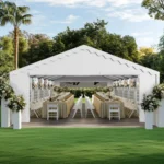 Heavy Duty Party Tent Wedding Event Shelter with Removable Sidewalls 20FT x 40FT - Image 2