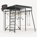 Vuly Small Quest 2.1 Monkey Bars with Instant-Dry Mesh and Shade Roof