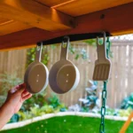 KidKraft Ridgemoor Perch Wood Swing Set with Playhouse, Rock Wall, and Tunnel Slide - Image 12