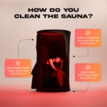The Pod Company Sauna Pod 2.0 Portable 185°F Dry Heat Sauna with Natural Cotton and Red Light - Image 13