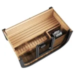 SaunaLife 3-Person CL4G Cube-Series Outdoor Home Sauna - Image 5