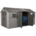 Lifetime 15 Ft X 8 Ft Outdoor Storage Shed – 60318 - Image 2