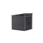 Suncast Modernist 7 ft. x 7 ft. Resin Vertical Pent Storage Shed with Floor Kit - Image 10