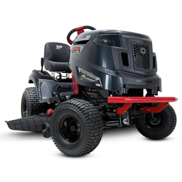welt-product-2-image-1.png Troy-Bilt Bronco 42E XP – 42” 56V MAX Lithium-Ion Electric Riding Lawn Tractor - Image 1