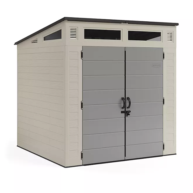 welt-product-270-image-1.webp Suncast 7′ x 7′ Modernist Resin Outdoor Storage Shed - Image 1