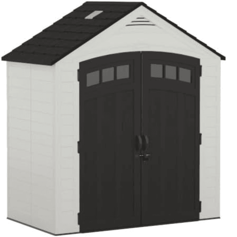 welt-product-277-image-1.png Suncast Vista 7 ft. x 4 ft. Resin Standard Modern Storage Shed with Floor Kit - Image 1