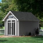 Tribeca 10 ft. W x 12 ft. D Wood Storage Shed With Floor - Image 2