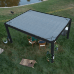 Backyard Discovery Trenton 4.9m x 3.7m Modern Steel Pergola - Image 5