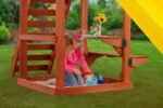 Creative Cedar Designs Cedar Cottage Wooden Swing Set - Image 6