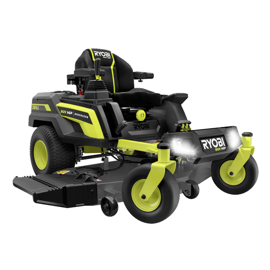 welt-product-91-image-1.png RYOBI 80V HP Brushless 54 in. Battery Electric Cordless Zero Turn Mower & Mulch Kit - Image 1