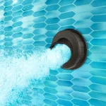 Funsicle Oasis Designer Rectangular Above Ground Pool Set Dark Herringbone Gray - Image 8