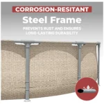 Coleman Steel Pro Max 14′ x 33″ Round Metal Frame Above Ground Pool Set - Image 7