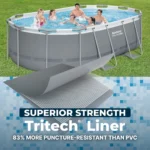 Bestway Steel Pro MAX 14 ft x 8 ft 2 in x 39.5 In, Oval Above Ground Pool Set, Outdoor Frame Swimming Pool - Image 5