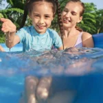 Bestway Steel Pro MAX 15′ x 48″ Round Above Ground Swimming Pool & Pool Ladder - Image 8