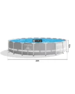 Intex Prism Frame™ 20′ x 52″ Above Ground Pool Set - Image 2