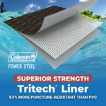 Coleman Power Steel 18 ft. x 48 in. Round Metal Frame Above Ground Pool Set - Image 6