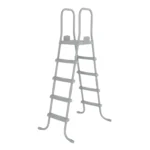 Coleman Power Steel 22’x52” Metal Frame Above Ground Pool w/ Pump, Ladder, & Cover, Gray - Image 4